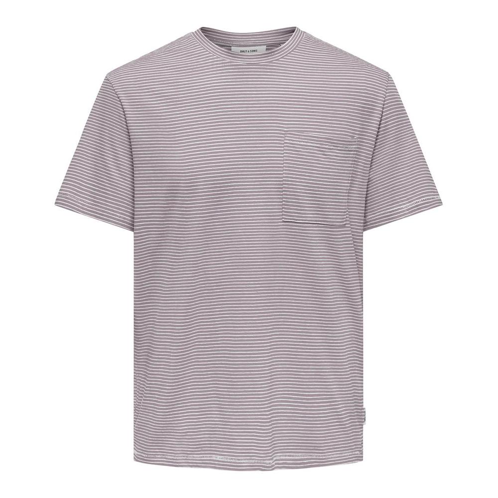 Only & Sons T-shirt Mauve Homme Only & Sons Onsbale