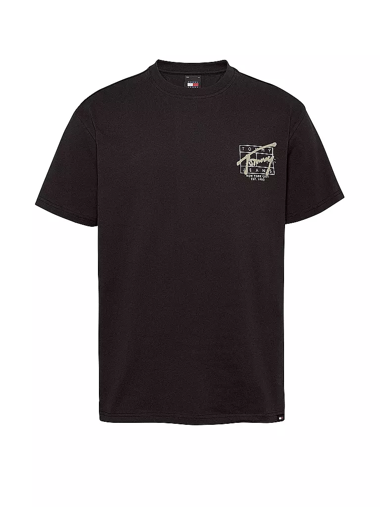 TOMMY JEANS T-Shirt schwarz