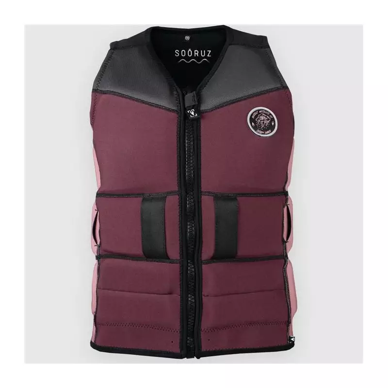 Gilet impact femme SOORUZ Watervest Wing Burgundy