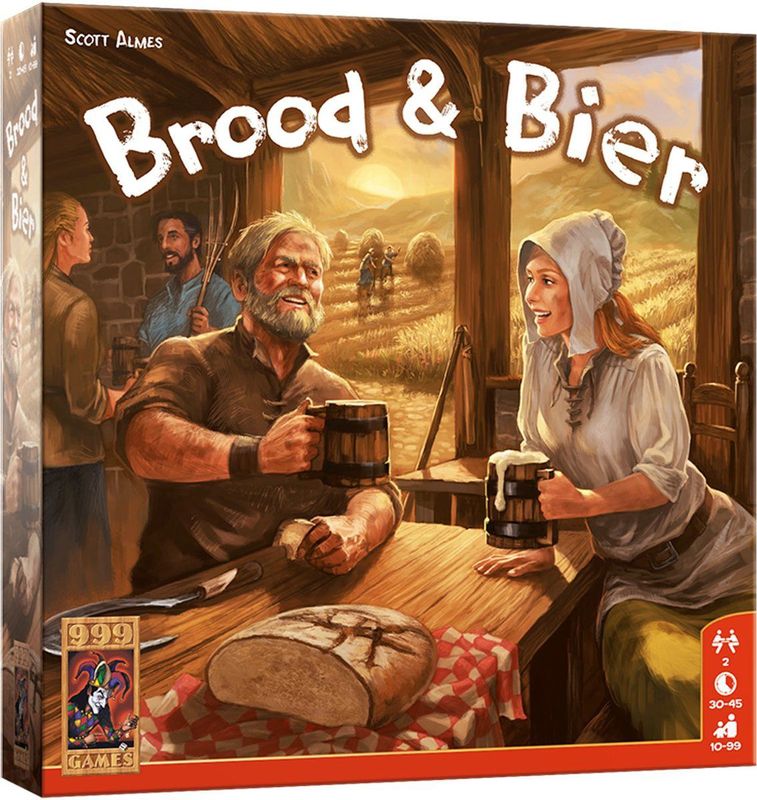 999 Games - Brood & Bier - Bordspel - Strategisch - 2 Spelers