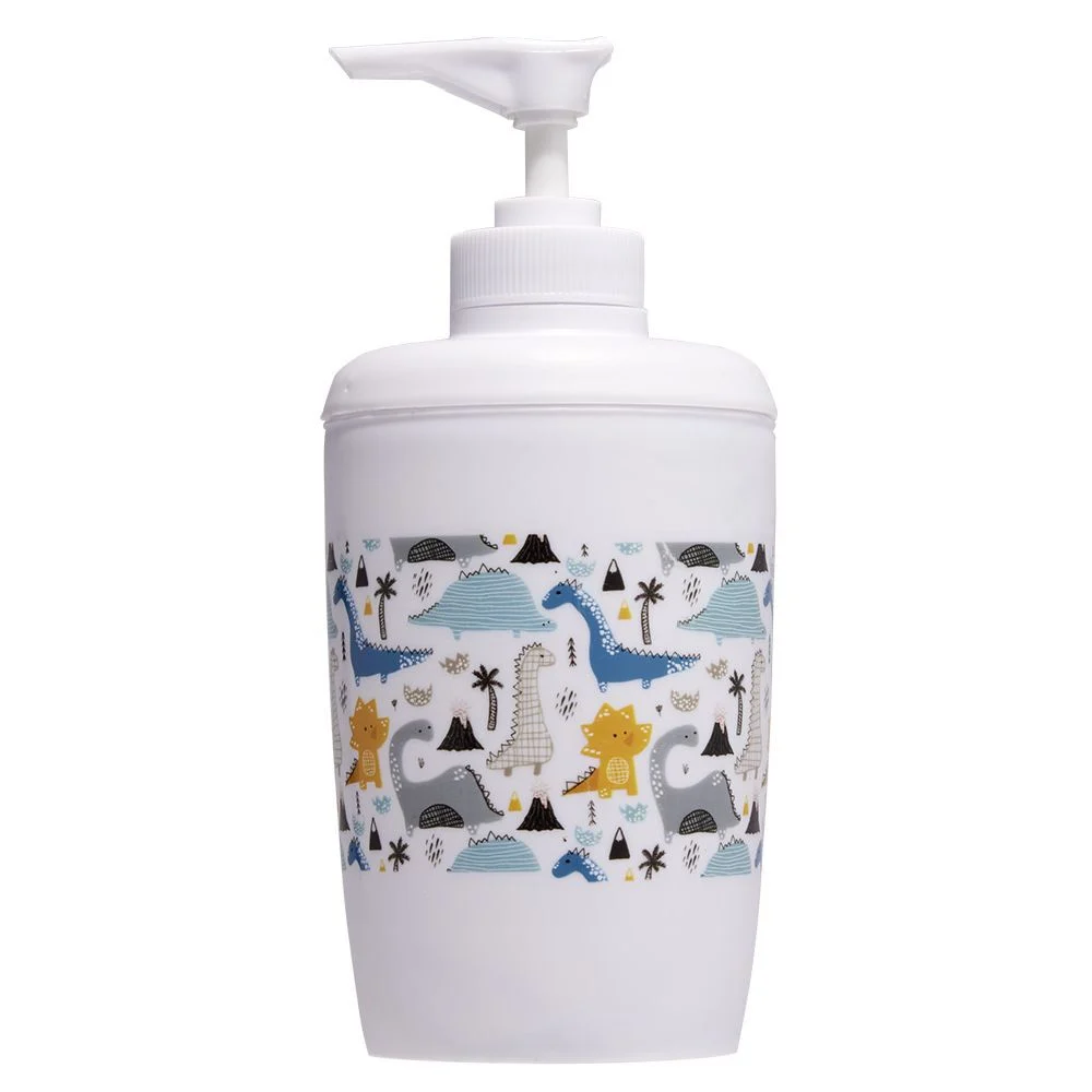 Distributeur de savon motif dinosaure Ø7xH15,6cm