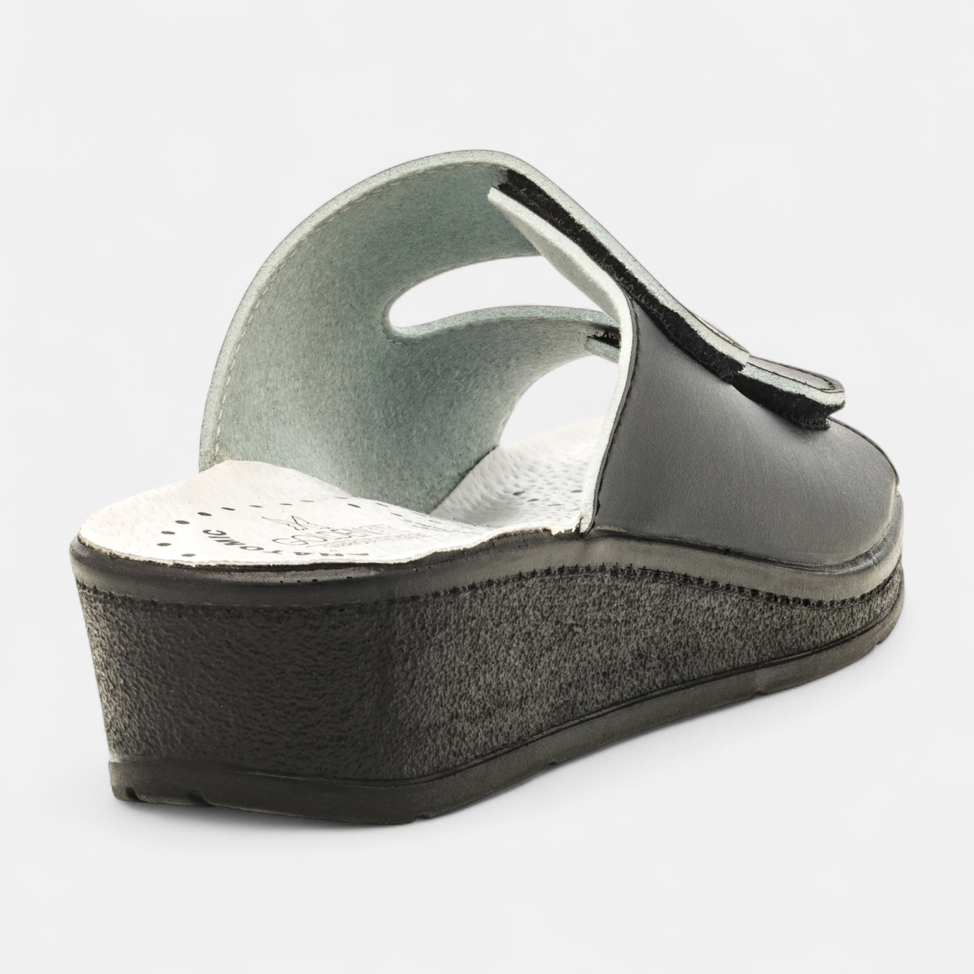 Nu-pieds confort Femme bleu marine