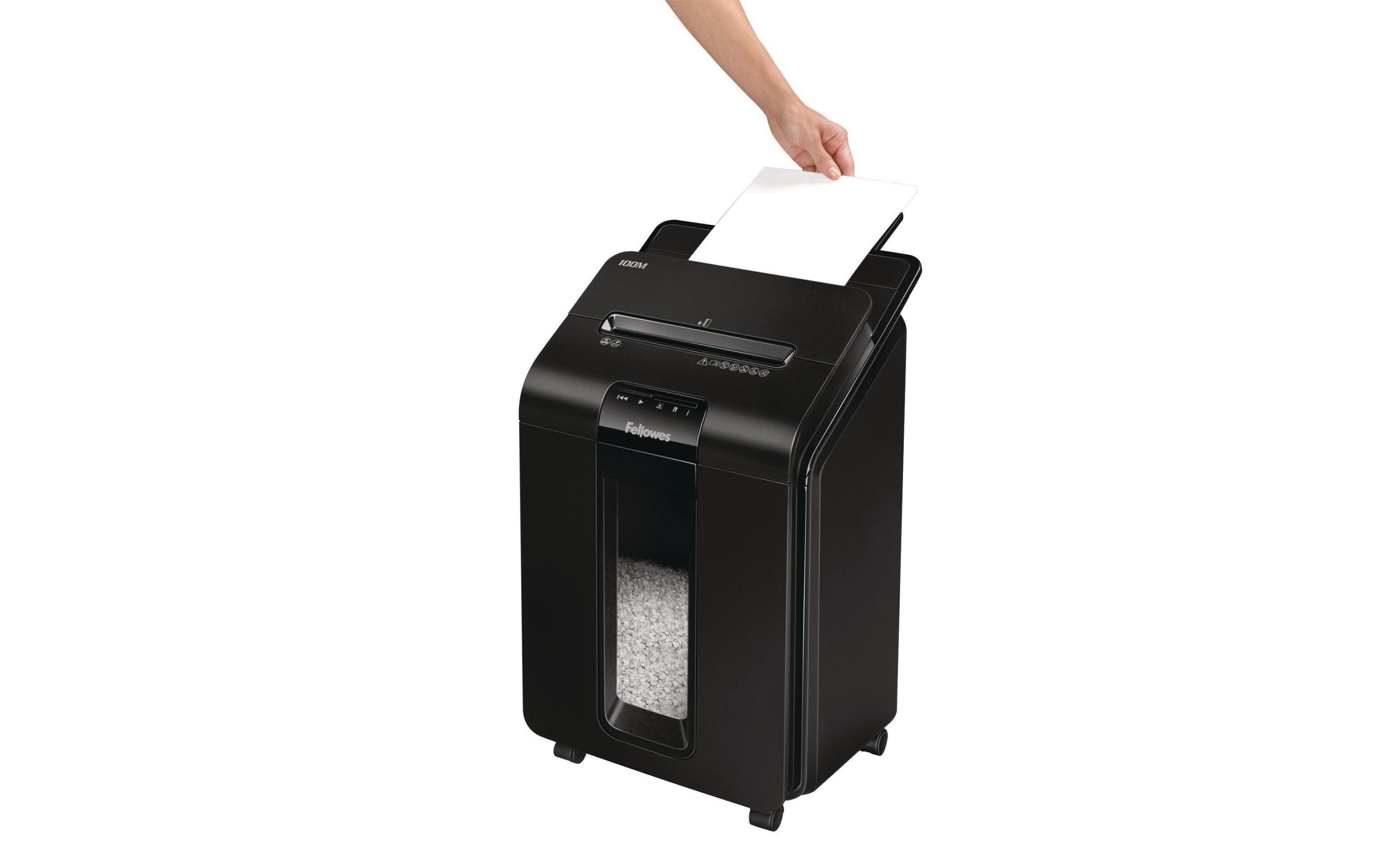 Aktenvernichter AutoMax 100M P-4, 100 Seiten<br>Aktenvernichter mit Mini-Partikelschnitt für Heimgebrauch oder kleines Büro