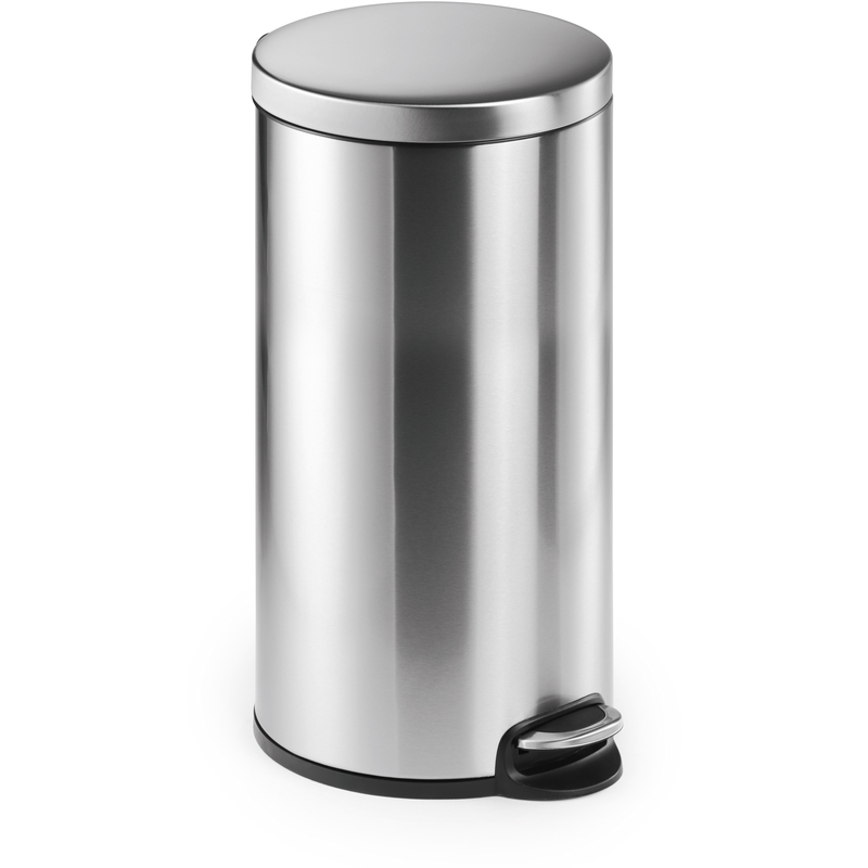 Durable Treteimer, 30 l, silber