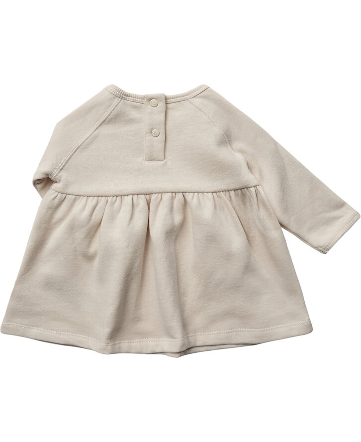 CK Kids Newborn Long sleeve dress with logo Pgb