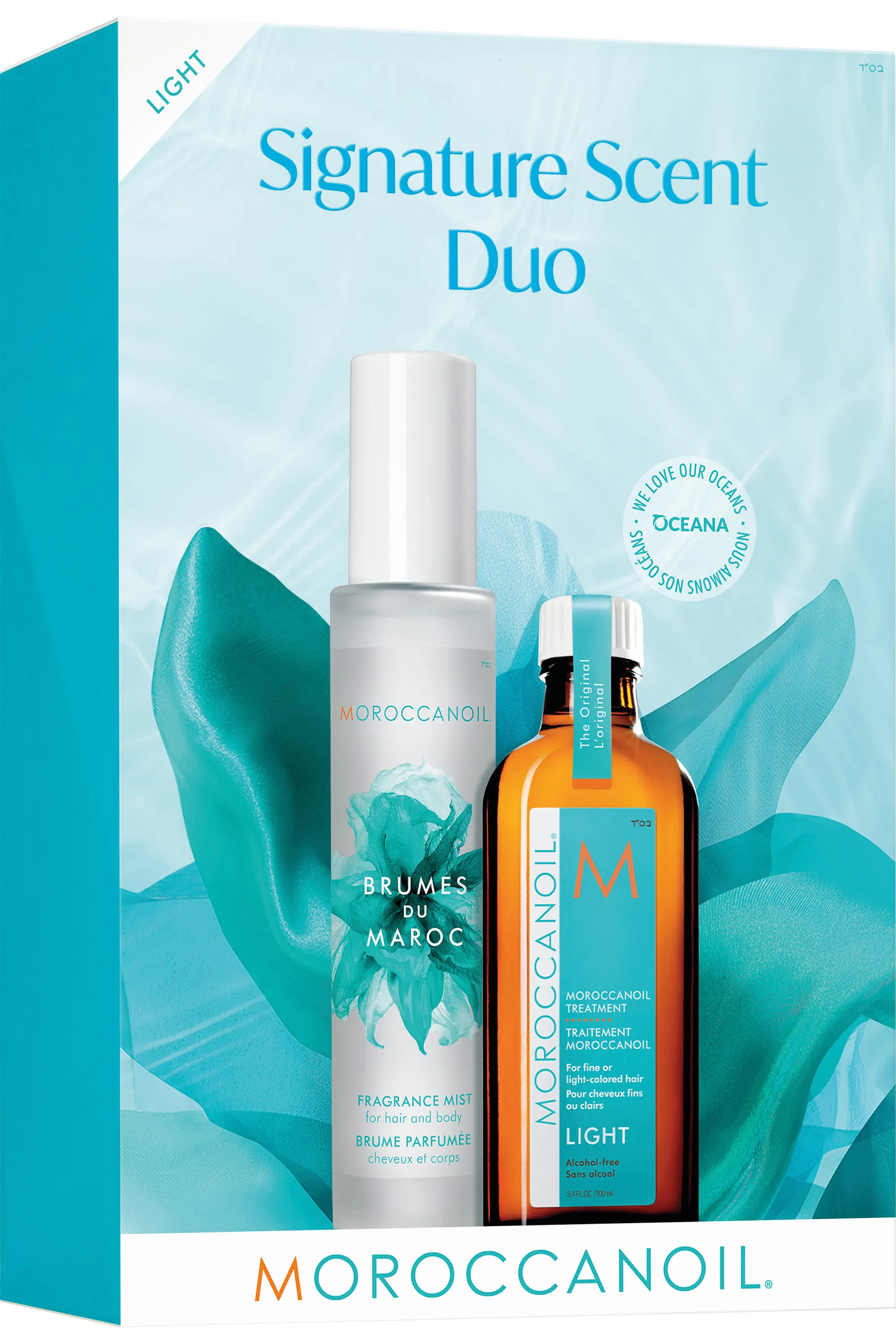 Moroccanoil Coffret Soin Light & Brume du Maroc-200 ml