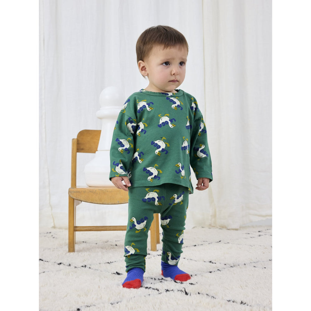 Køb Bobo Choses Green La Oca All Over LS T-Shirt