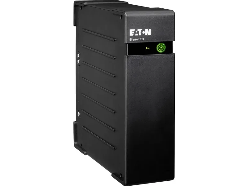 Eaton Ellipse ECO 650 USB IEC - UPS (stativ-monterbar / ekstern) - AC 230 V - 400 Watt - 650 VA - USB - output-stikforbindelser: 4 - 2U - 19