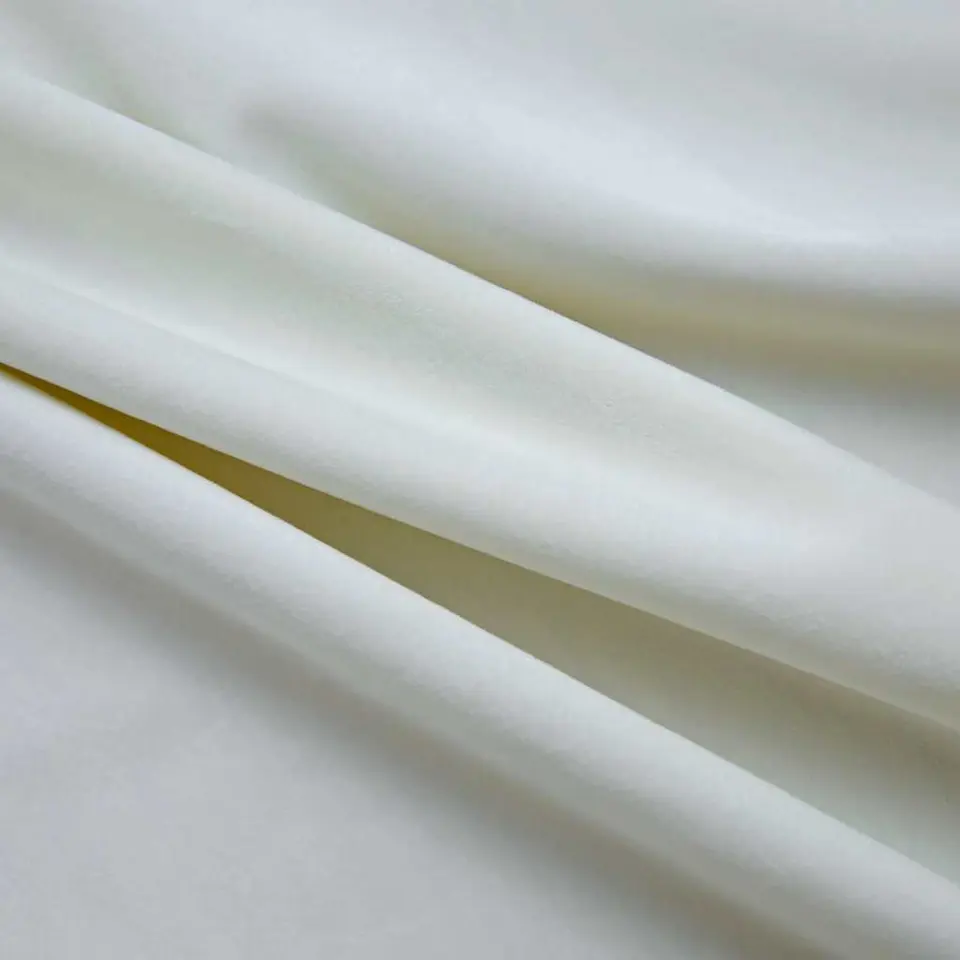 vidaXL - Gordijn - Crème - Fluweel - 140 x 245 cm - 2 stuks