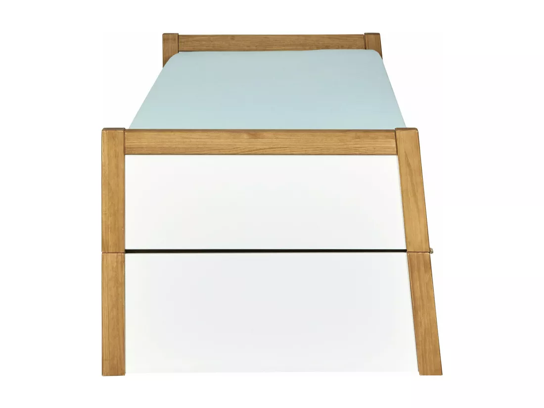 Lit gigogne 80x200 cm bois massif bois HOLAF