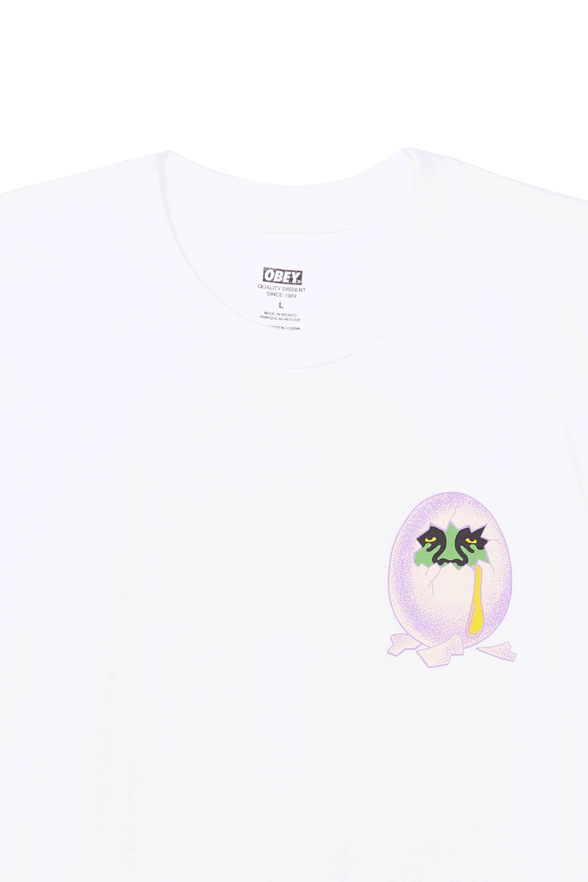 OBEY T-shirt Blanc