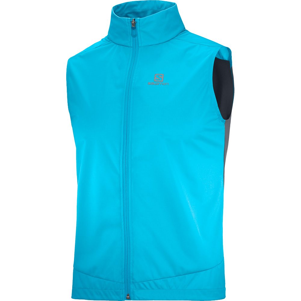 Salomon Light Shell Laufweste Herren barrier reef