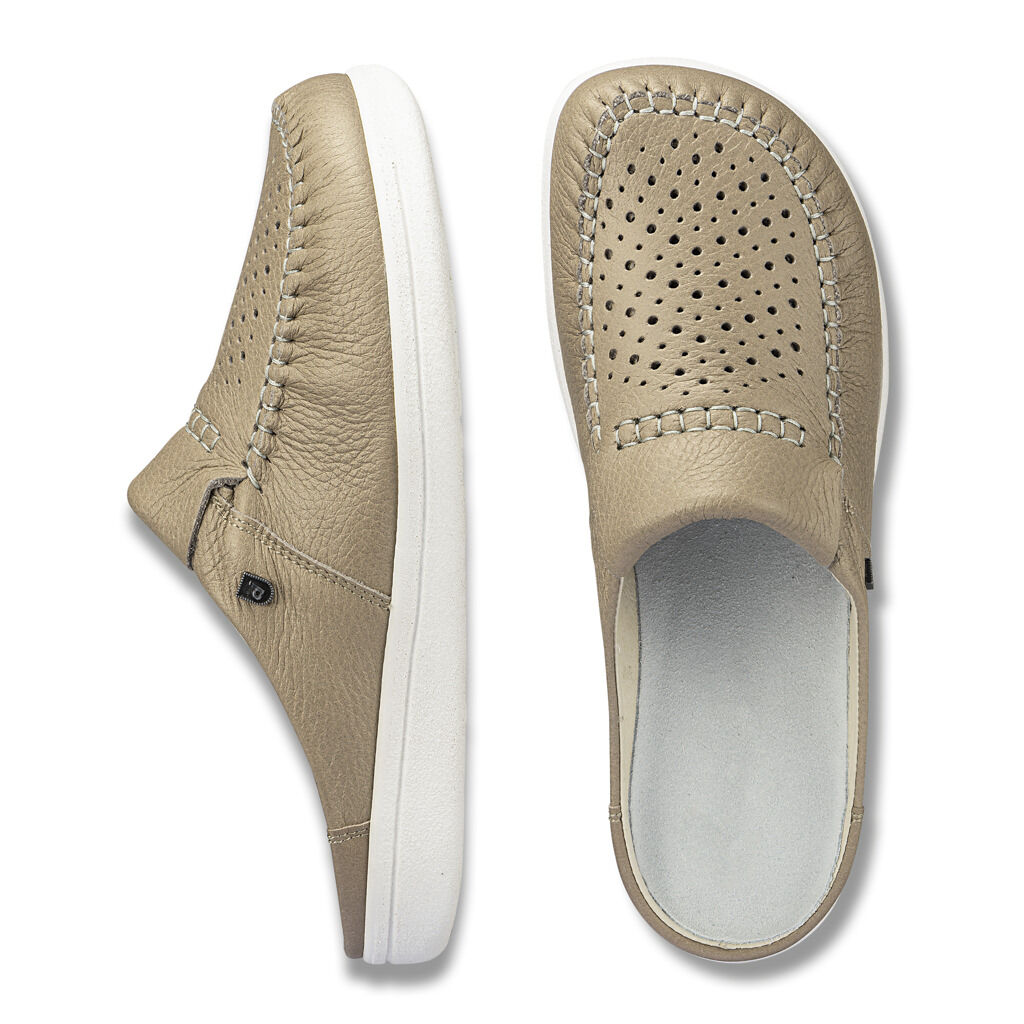 DAMEN - Pantolette ALEX AIR ELK champagne