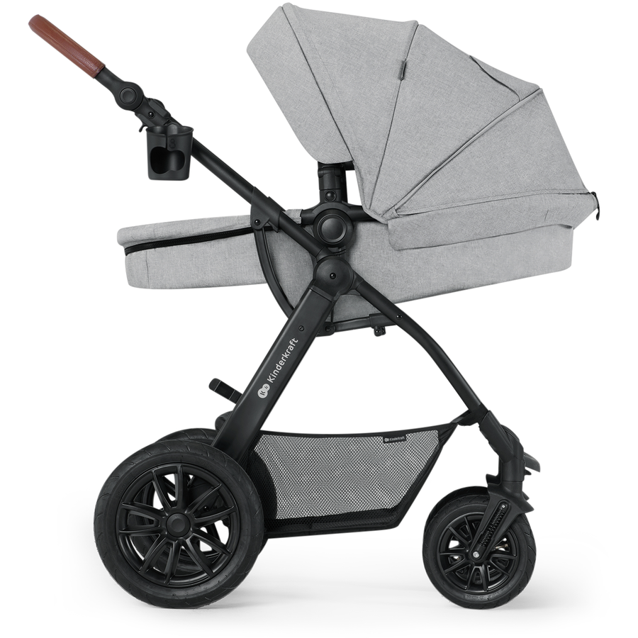 Kinderkraft Kombikinderwagen 3 in 1 XMOOV light gray
