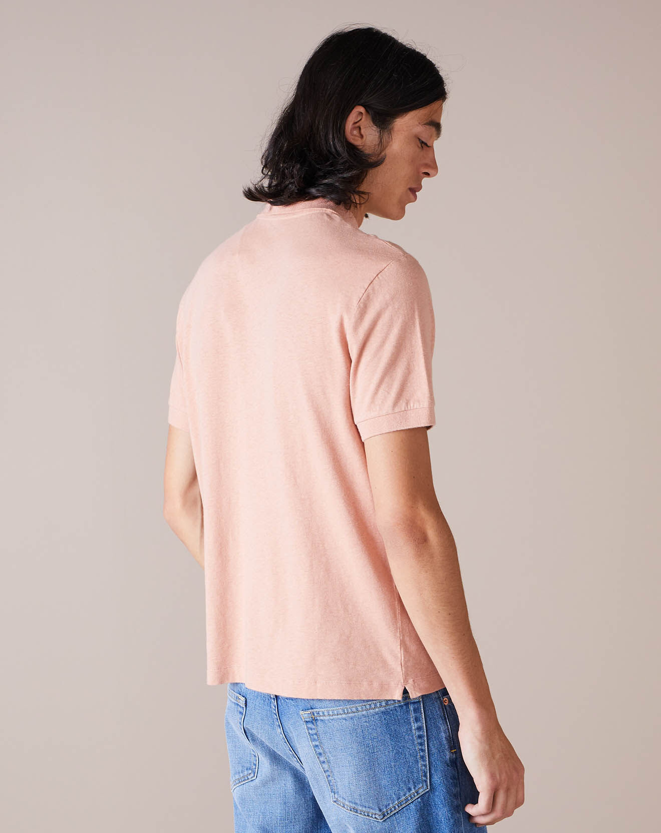 Bellerose Polo en Coton & Lin Vota nude