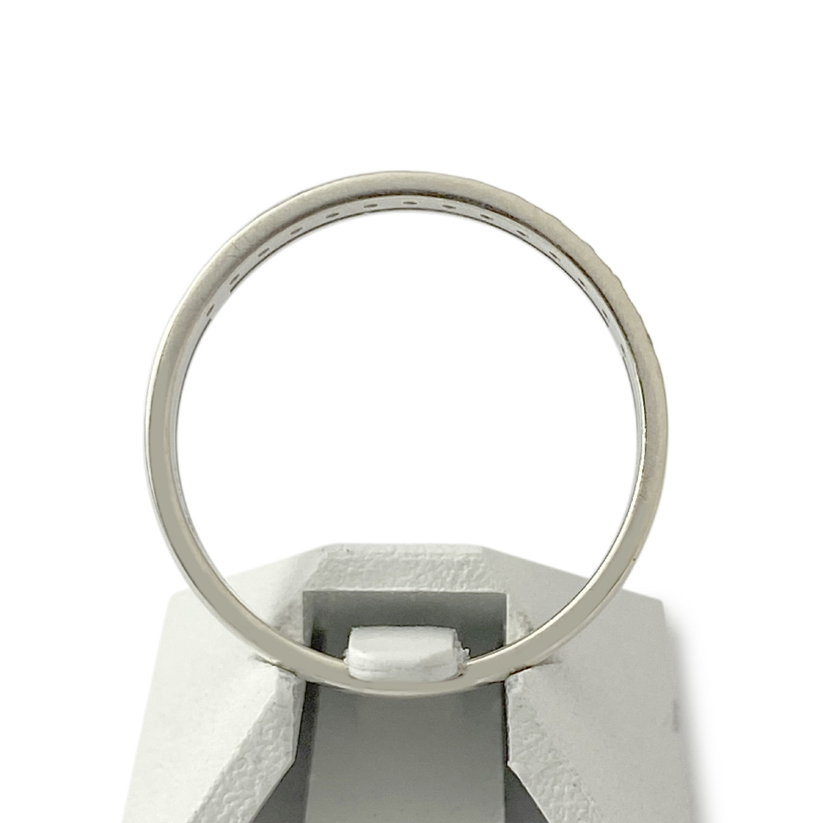 Bague d'occasion or 375 blanc diamants