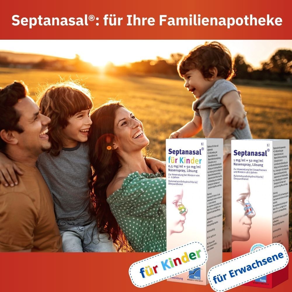 Septanasal® 1 mg / ml + 50 mg / ml