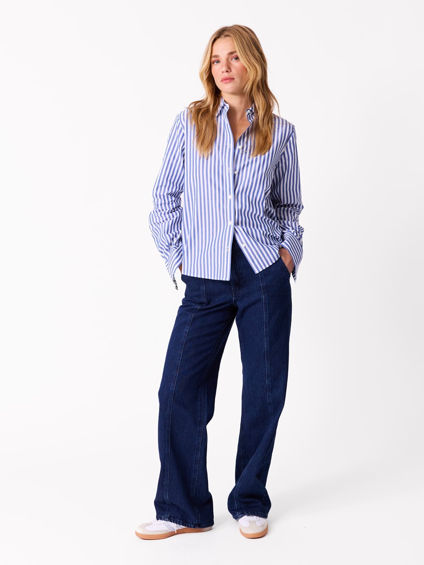 Annie skjorte Mazarine Blue