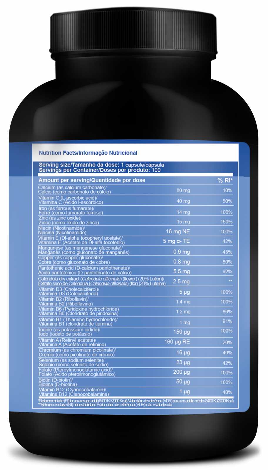 Zumub Luteína + Vitaminas 100 cápsulas