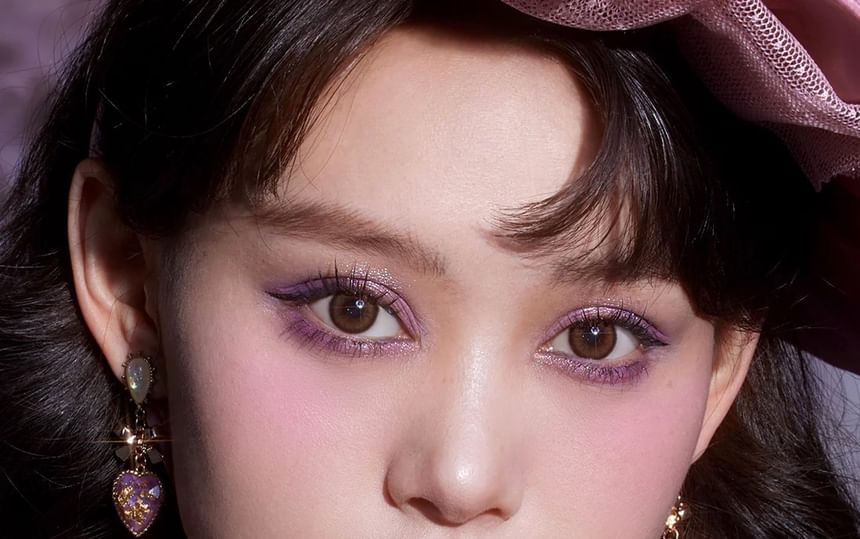 Flower Knows - Violet Strawberry Rococo Embossed Blush - G02