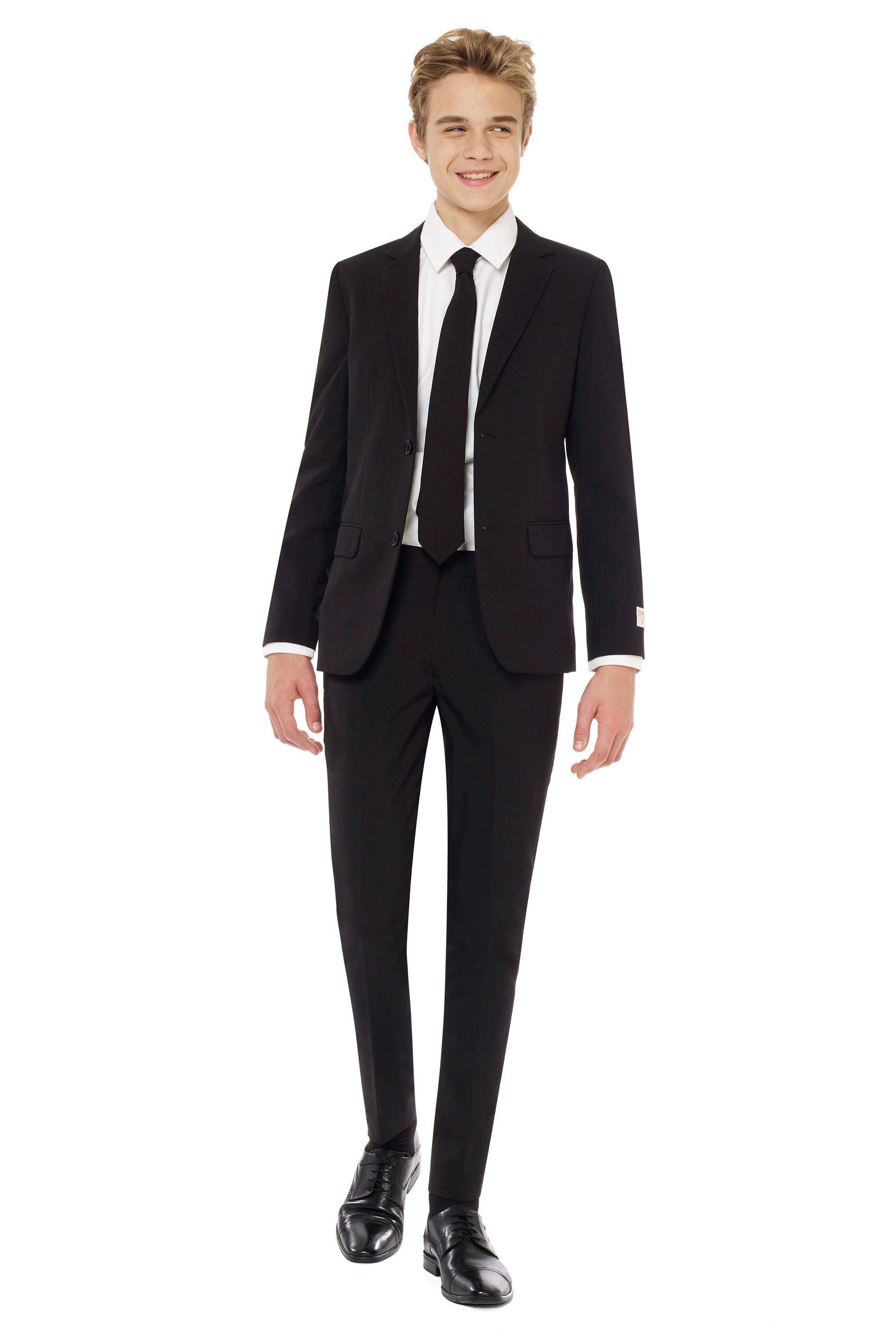 OppoSuits kostuum Black Knight zwart