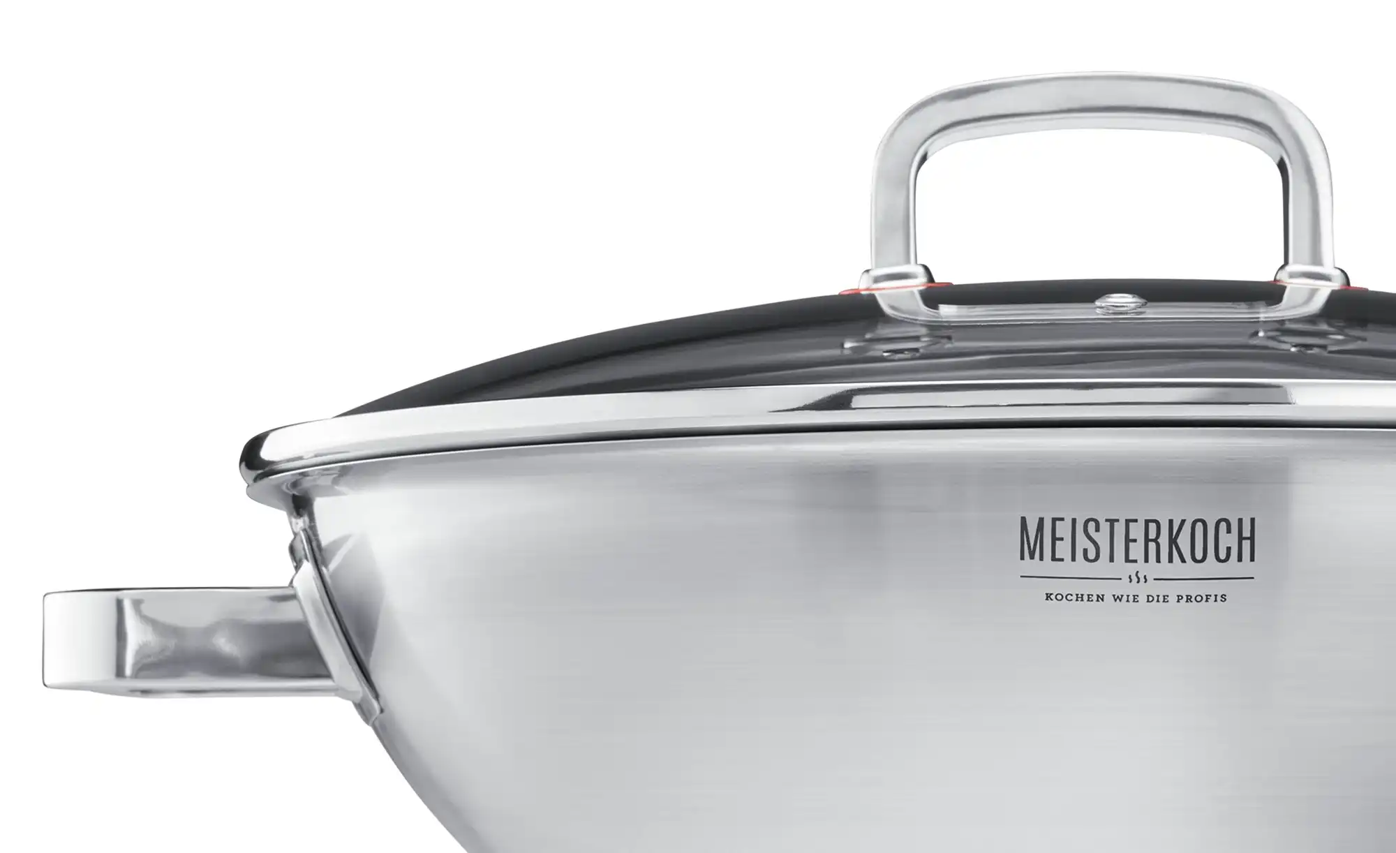 Meisterkoch Wok mit Deckel FOCUS