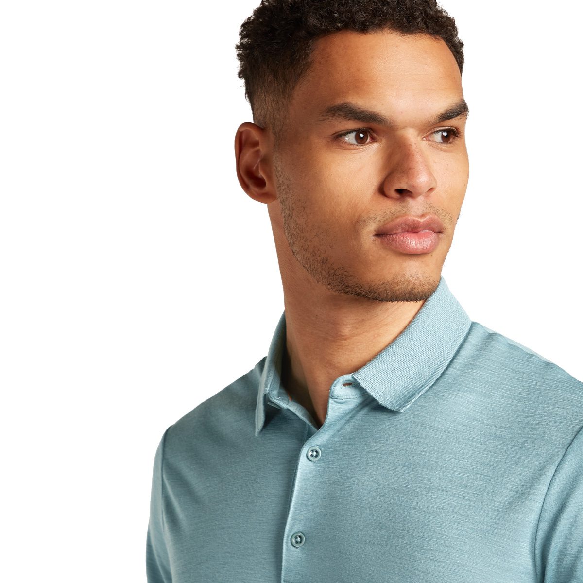 Icebreaker Merino 150 Tech Lite III Poloshirt Herren blue ash