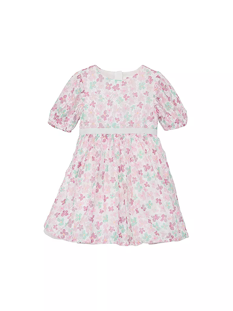 S.OLIVER Mädchen Kleid weiss