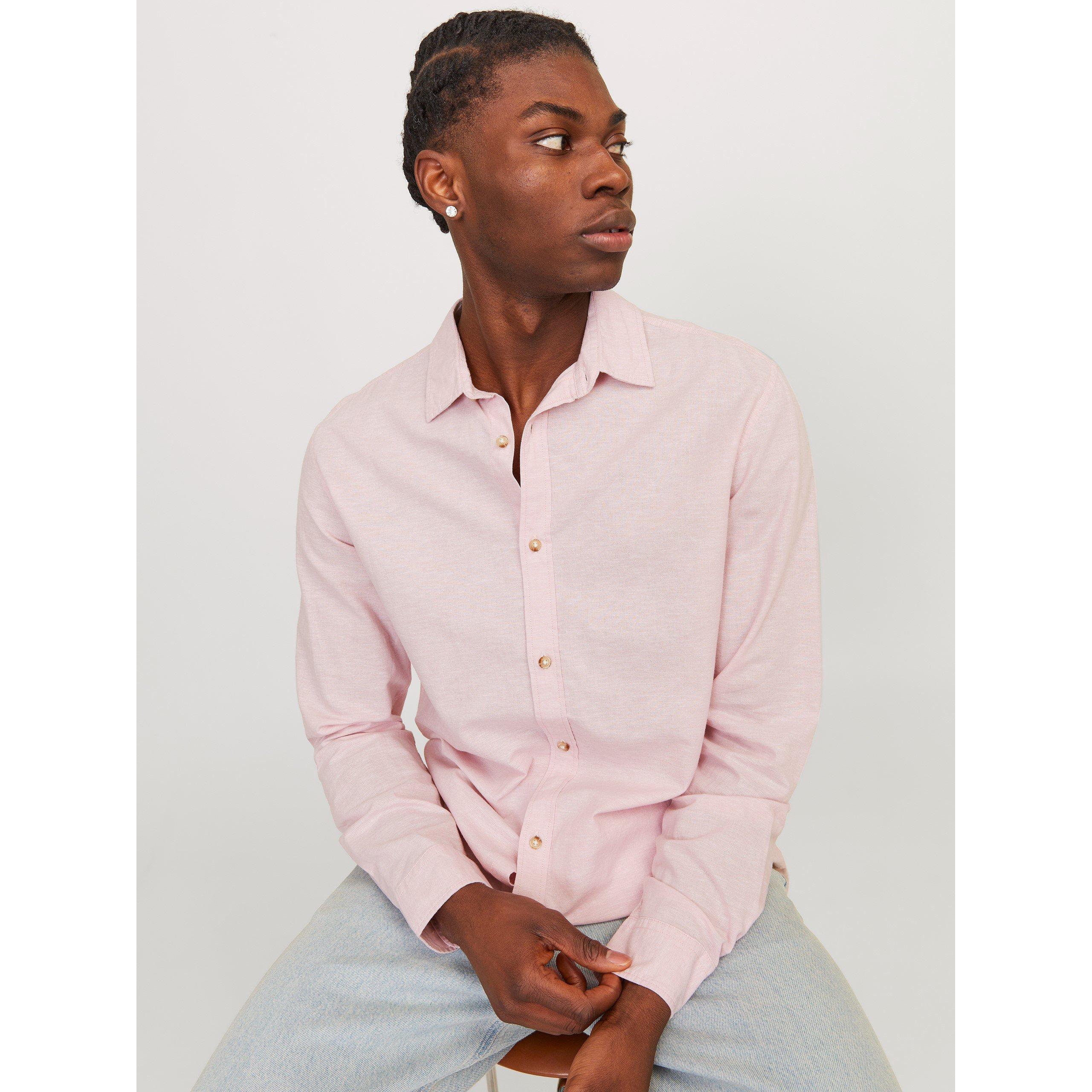 Jack and Jones JW Long Sleeve Linen Shirt