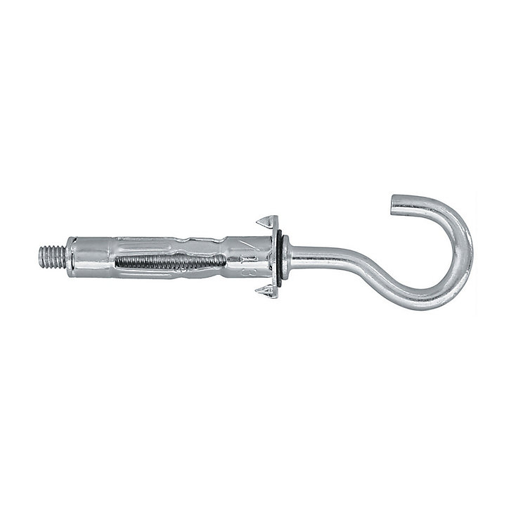 4 chevilles Diall murs creux HS M5x52mm