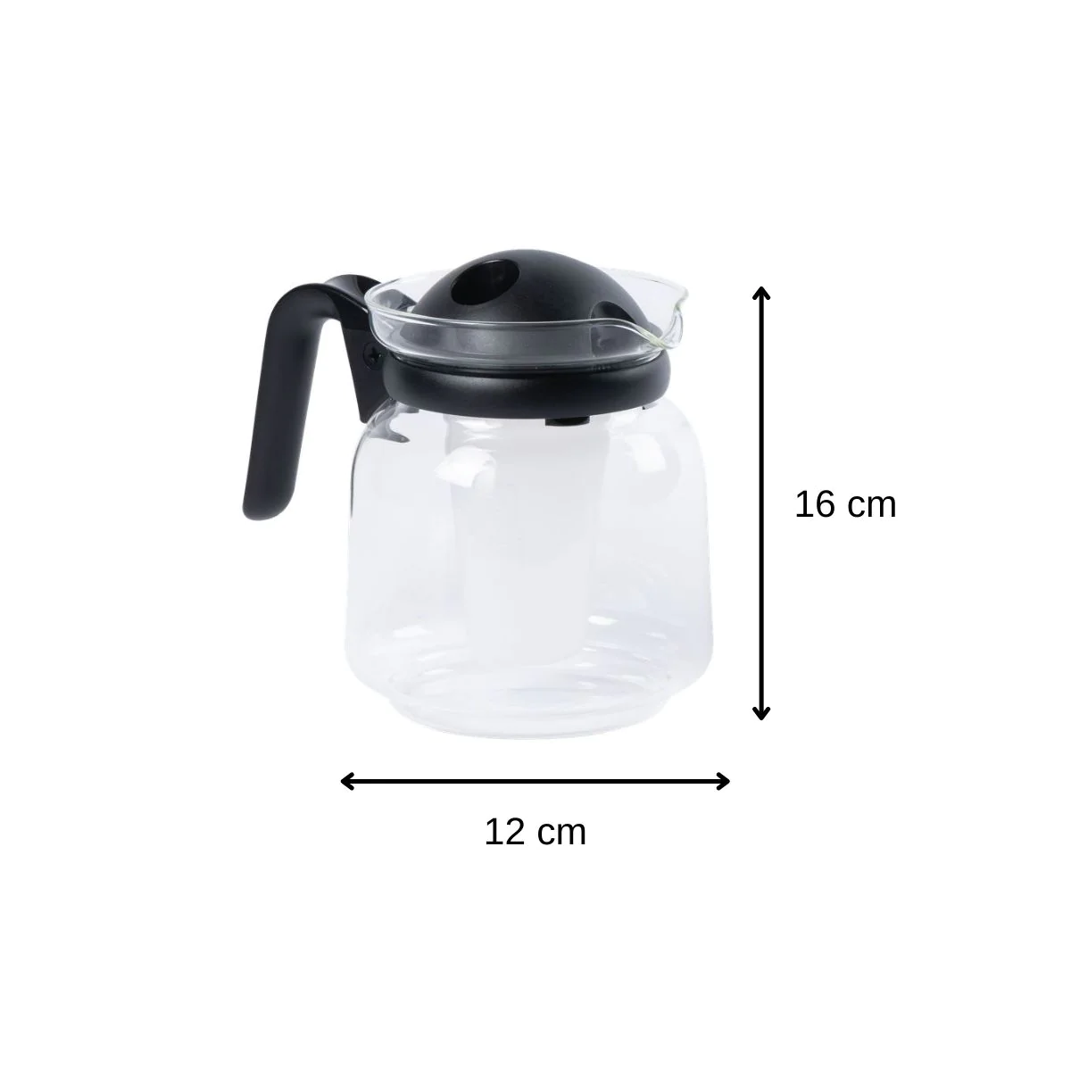 Théière micro-ondable d'un litre Fackelmann