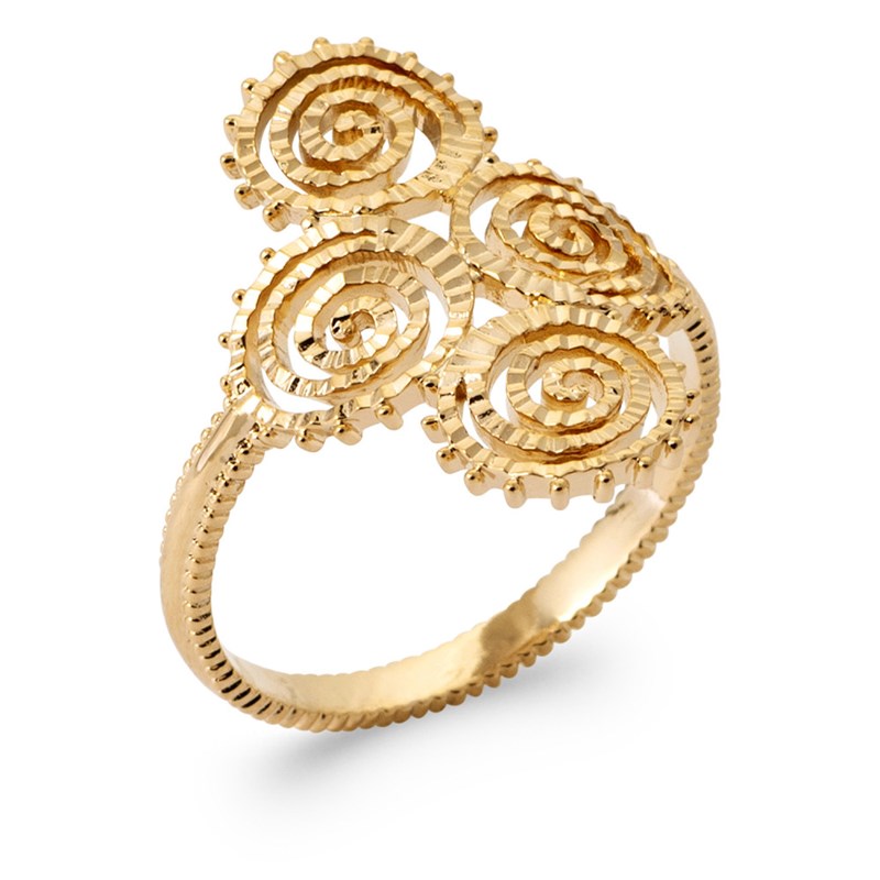 Bague Femme - Plaqué Or