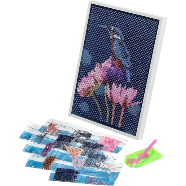 Diamond Painting-Set Vogel