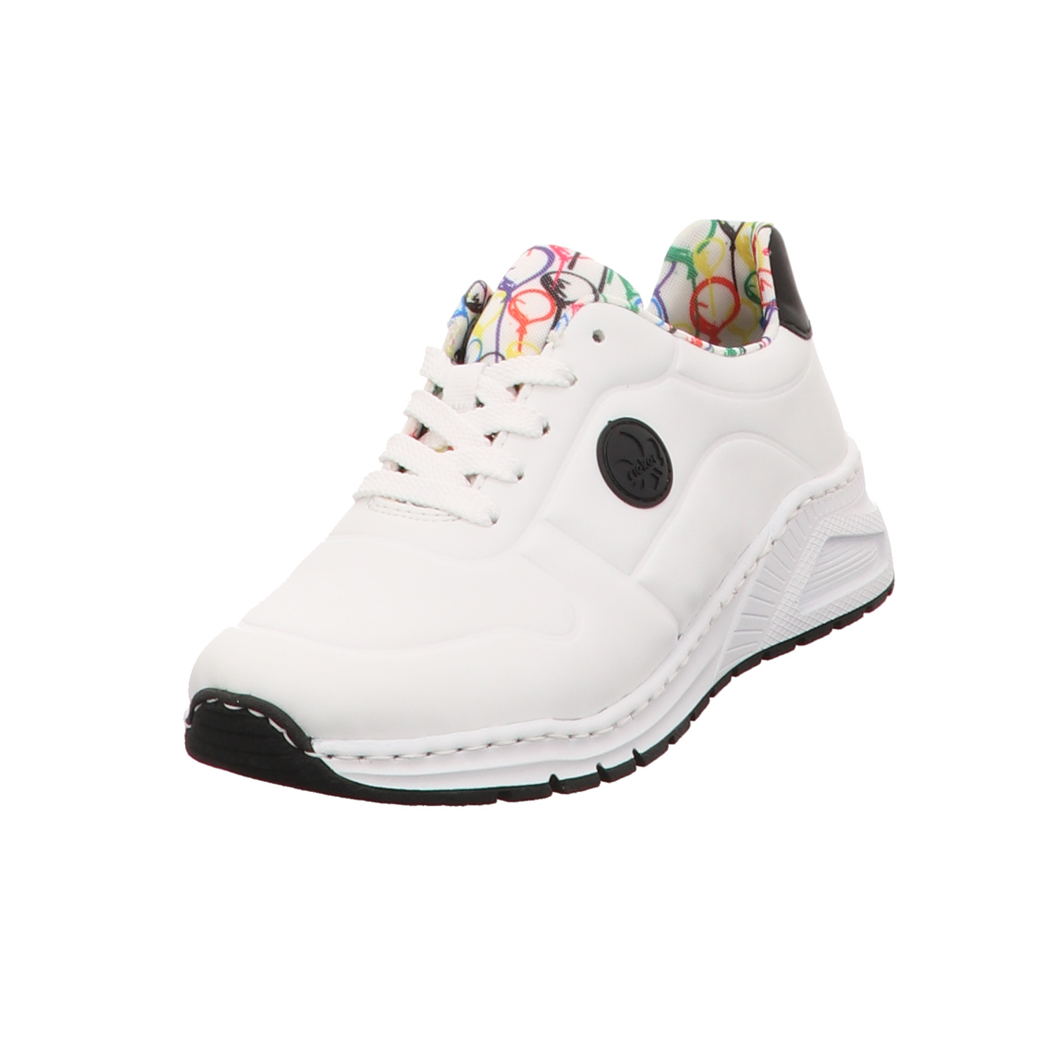 Rieker Sneaker weiss/weiss kombi