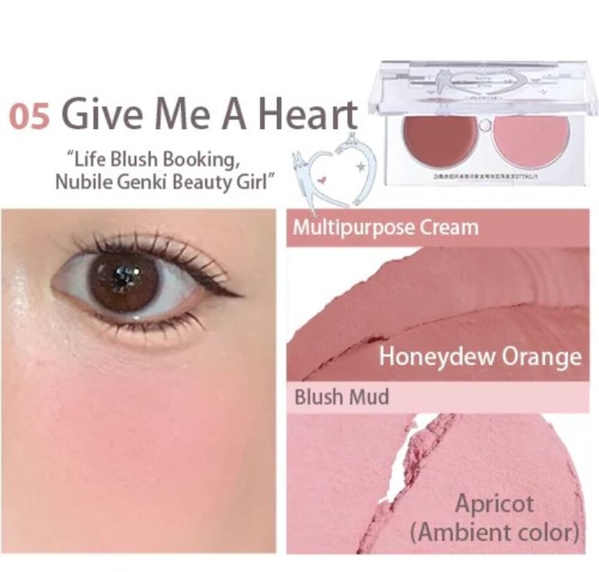 FLORTTE - Special Edition Multifunctionele Duo Blusher (4-6)