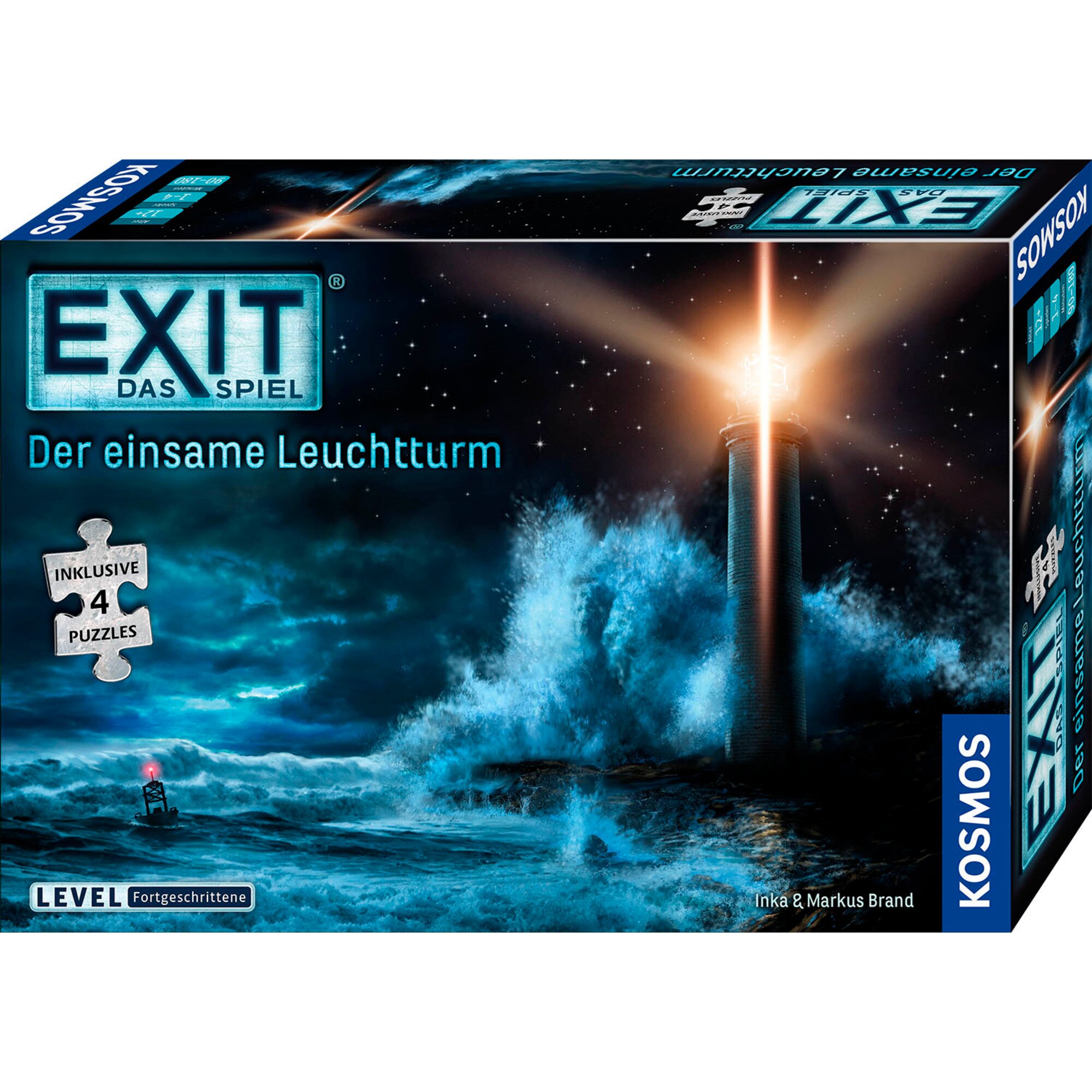 Kosmos Partyspiel EXIT - Das Spiel + Puzzle - Der einsame Leuchtturm