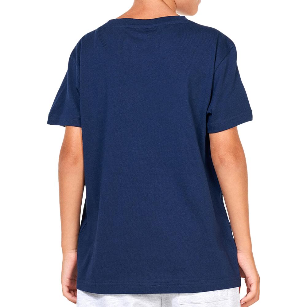 Adidas T-shirt Marine Garçon Adidas Trefoil