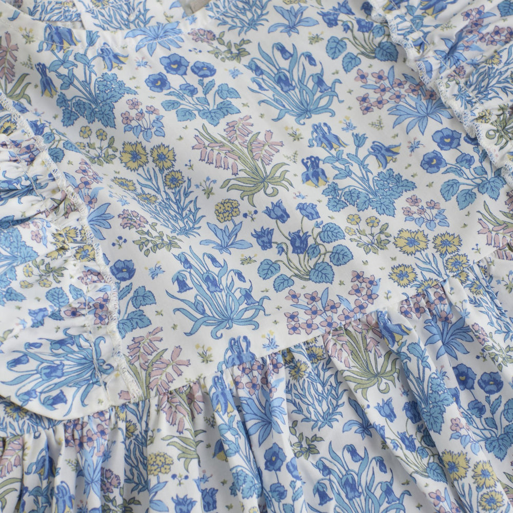 Køb Huttelihut Soft Chambray Kjole I Liberty Stof