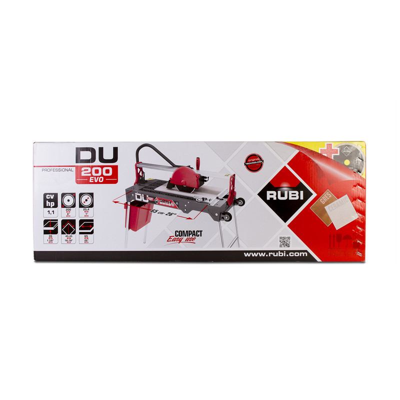 Rubi DU-200 evo tegelzaagmachine nat 800W 65cm