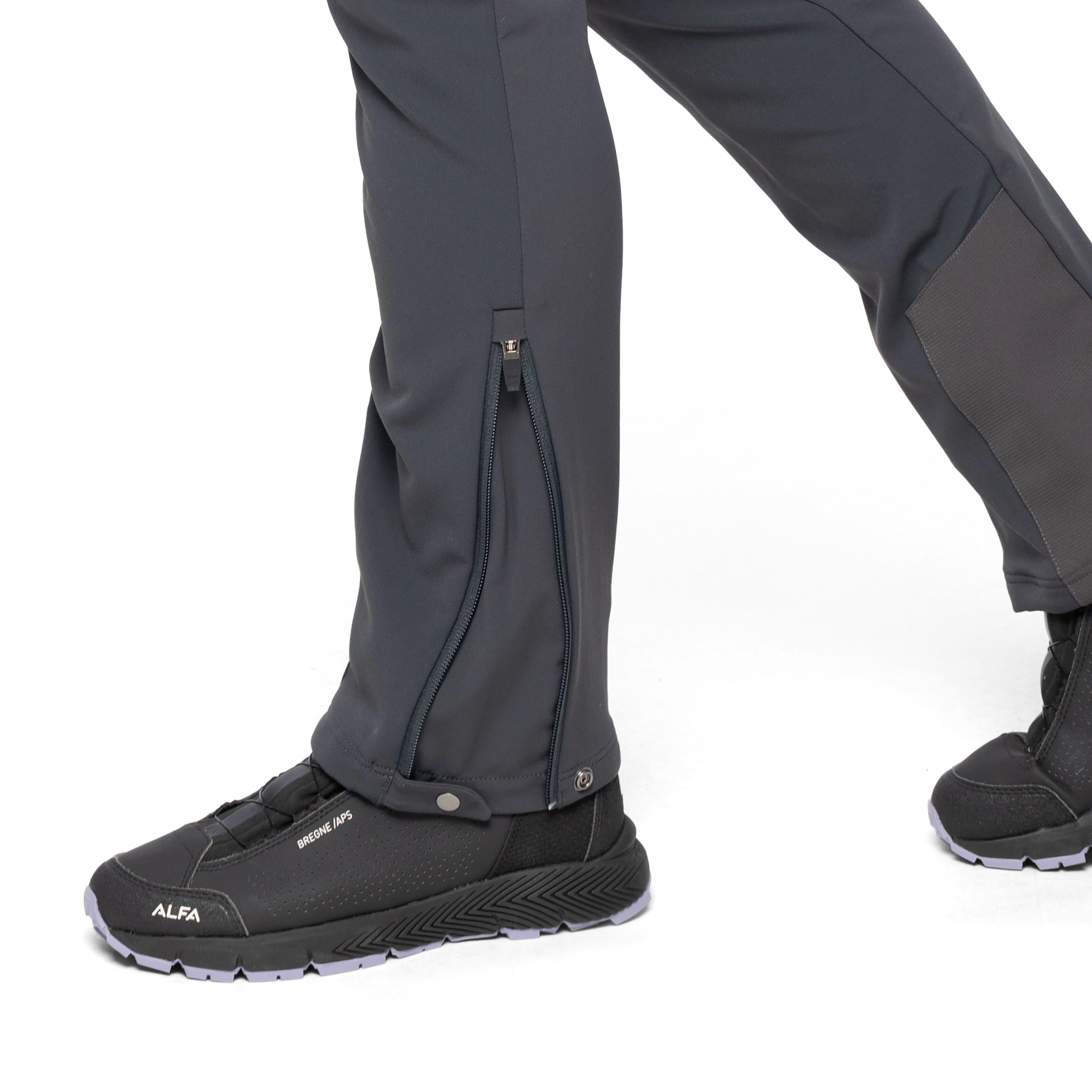 Istjern Warm Flex W Pant Solid Charcoal
