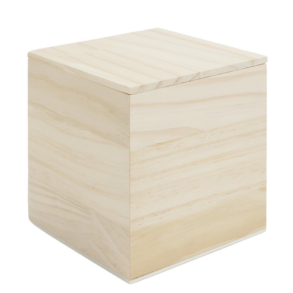 Boîte en bois à personnaliser 15x15x15cm