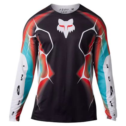 Maillot cross Fox 360 SYZ 2023 - Noir / Blanc