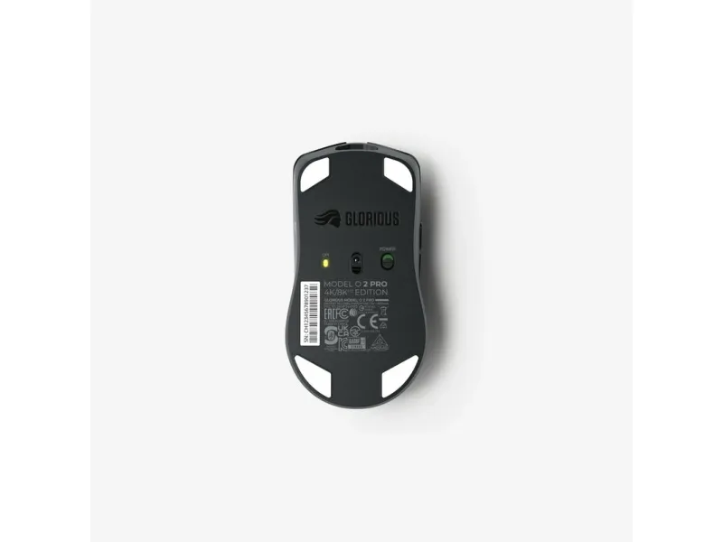 Glorious Gaming Model O 2 PRO Wireless, Højre hånd, Optisk, RF trådløst, 26000 dpi, 1 ms, Sort