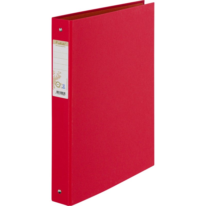 Classeur 4 anneaux cartonné Exacompta Forever A4 - Dos 4 cm couleurs assorties