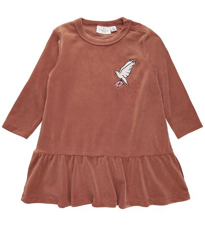 The New Geschwister Kleid - Drude - Velours - Chutney