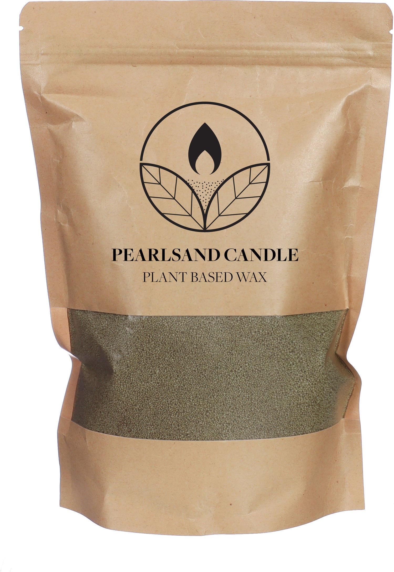 Kaarsenzand Pearlsand groen 400 gr