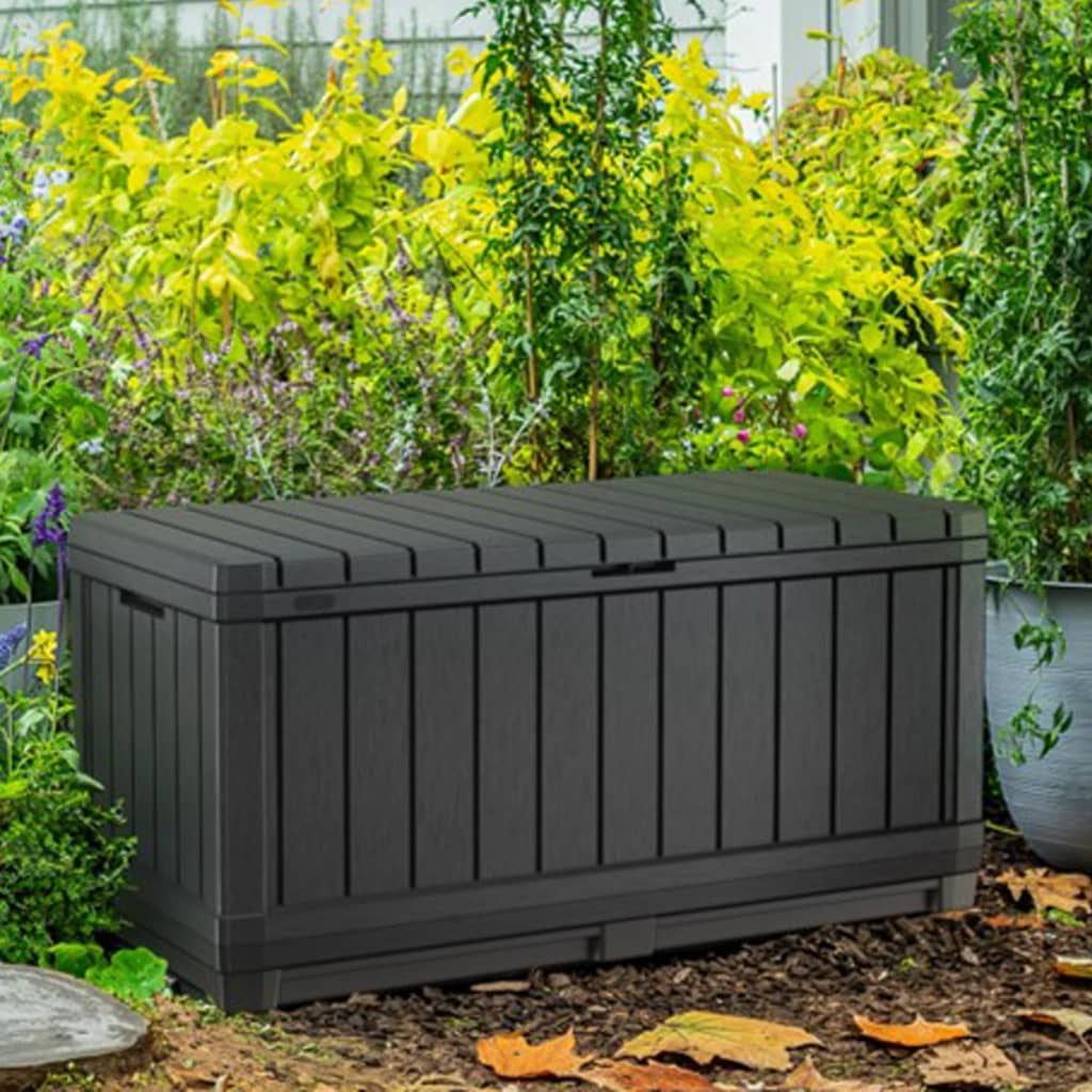 Keter Tuinbox Kentwood 350 L antraciet