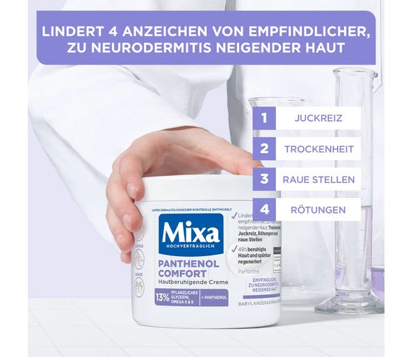 Mixa Panthenol Comfort Hautberuhigende Creme