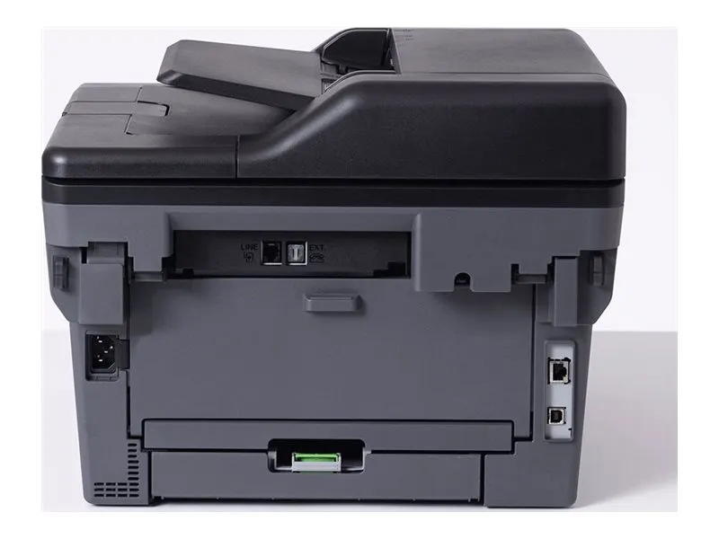 Brother MFC-L2827DW - Multifunktionsprinter - S/H - laser - A4/Legal (medie) - op til 32 spm (kopiering) - op til 32 spm (udskriver) - 250 ark - 33.6 Kbps - USB 2.0, LAN, Wi-Fi(n)