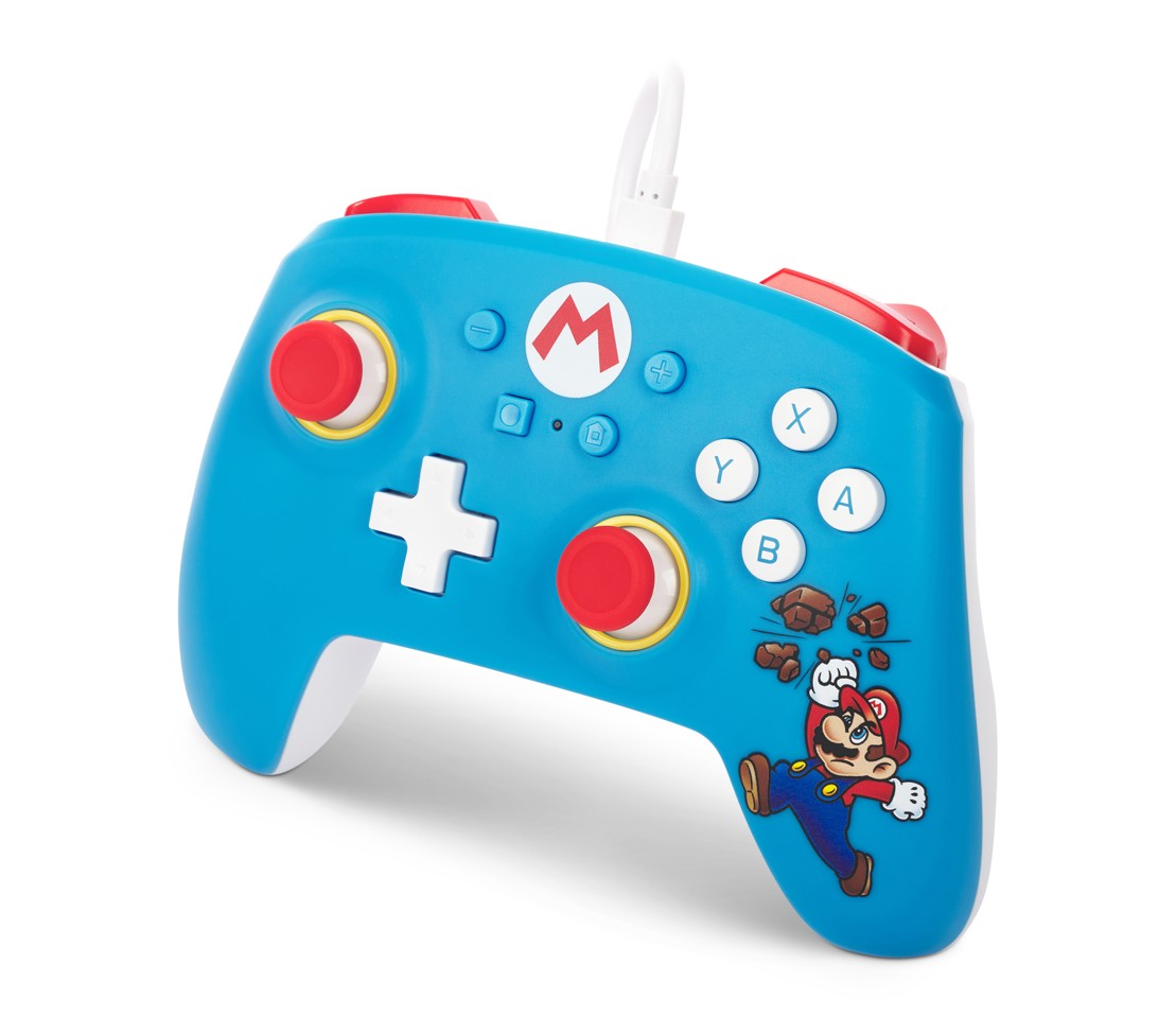 PowerA Wired Controller - Brick Breaker Mario /Nintendo Switch